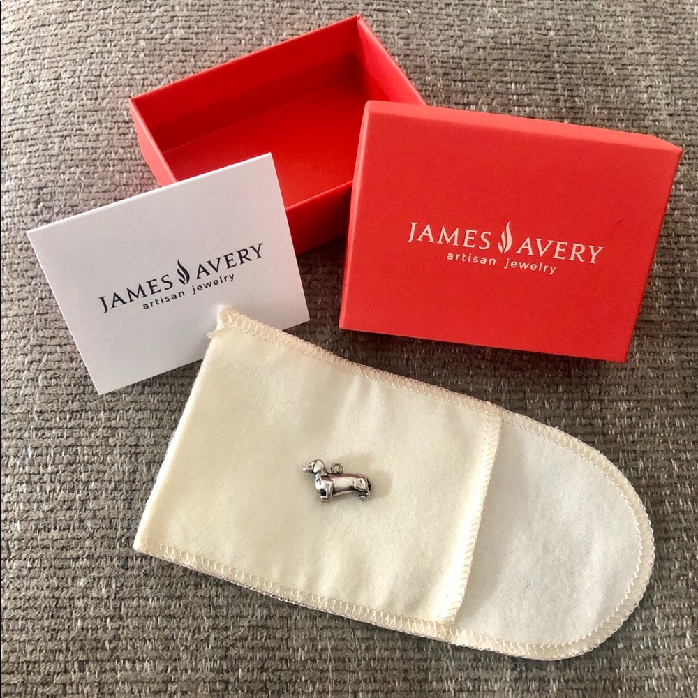 James Avery Sterling Silver Dachshund Charm -NWB